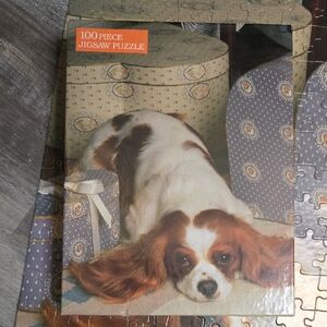 Charming Dog 100-Piece Jigsaw Puzzle
